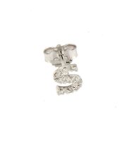 Mono orecchino Soranzo Gioielli Donna Pietre Preziose in Oro bianco Diamante 0.04 Ct 10368855 - 10368855